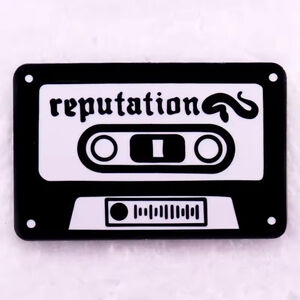 Taylor Swift Reputation Cassette Music Enamel Pin